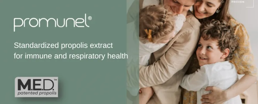 Promunel®: Propolis standardized by a special method - great effects on immunity and respiratory health